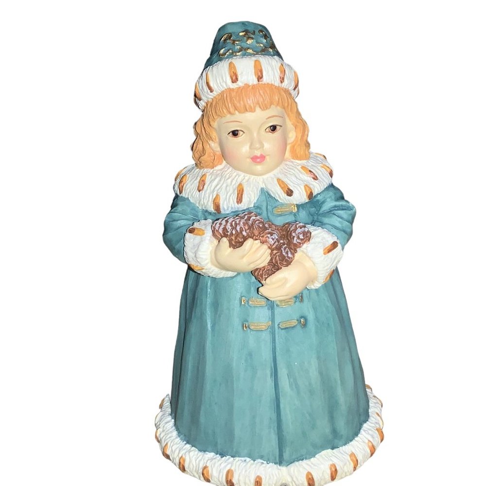Maud Humphrey Bogart Winter Days Figurine 1987 Hamilton Gifts
